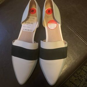 Women’s leather flats, Shellys London size 8